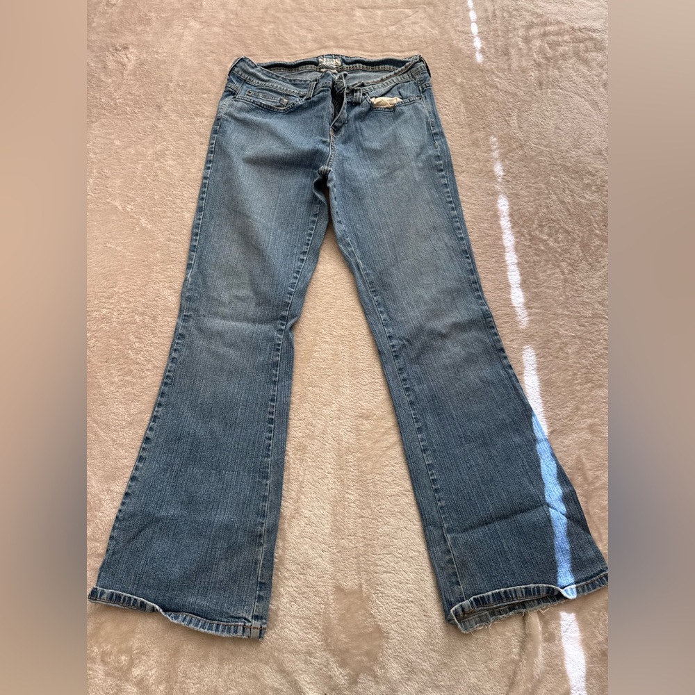 SO Women's Blue Flare Jeans
